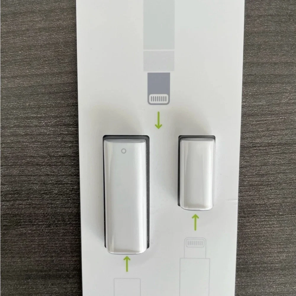 Apple Pencil Replacement Tip & 2 Lightning Cable Charging Adapters